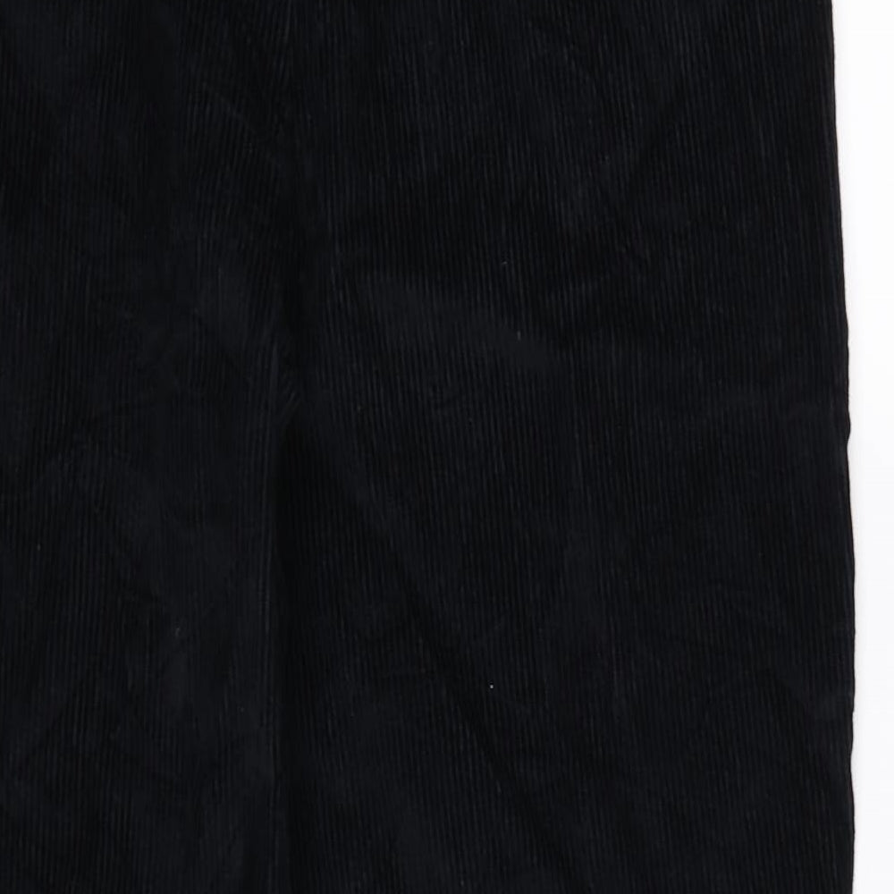 Orvis Mens Black  Corduroy Trousers  Size L L30 in