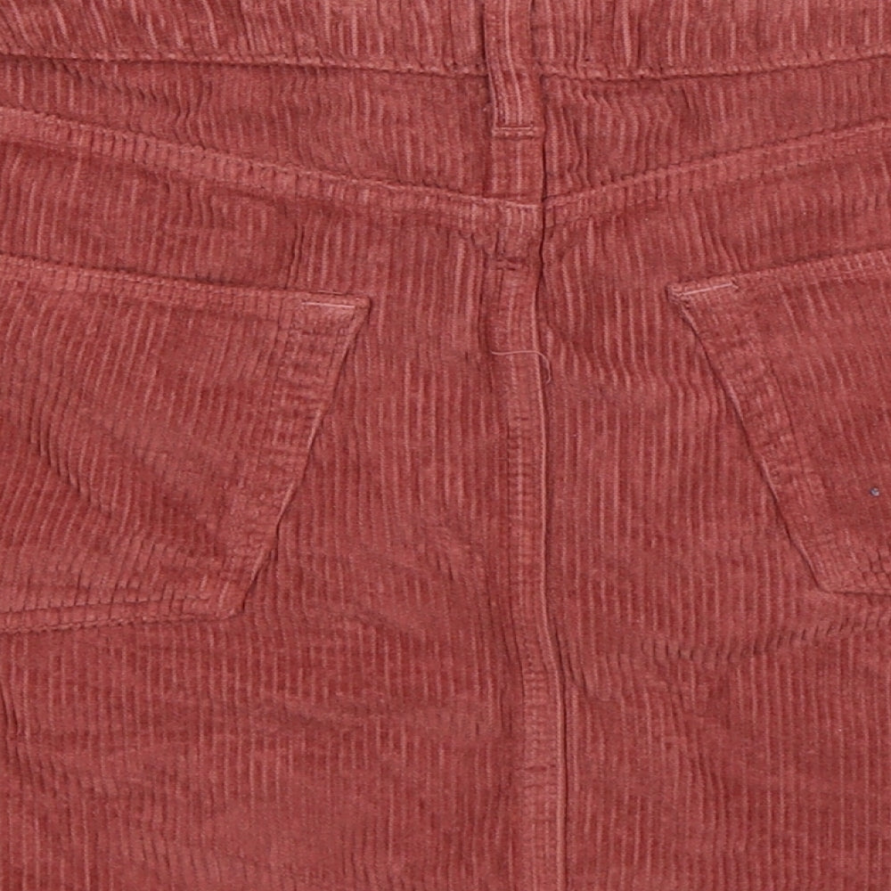 BDG Womens Beige  Corduroy Mini Skirt Size S