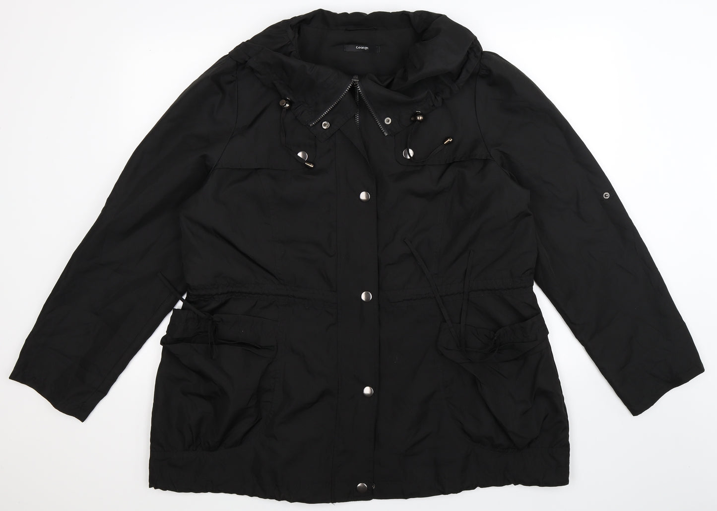 George Womens Black   Jacket  Size 18