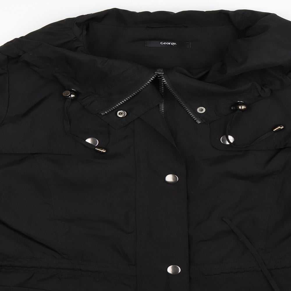 George Womens Black   Jacket  Size 18