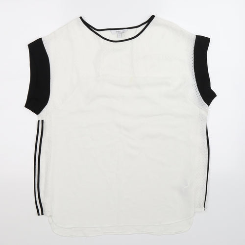 NEXT Womens White   Basic T-Shirt Size 12