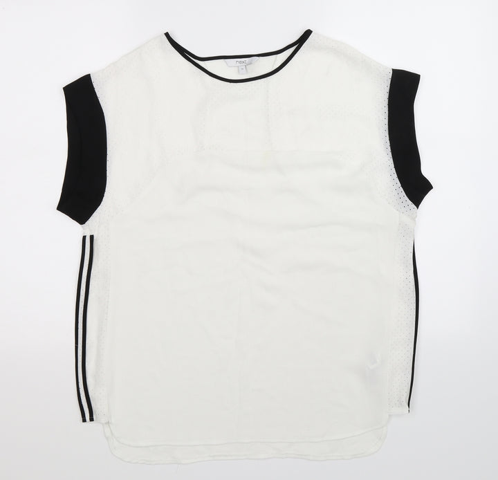 NEXT Womens White   Basic T-Shirt Size 12
