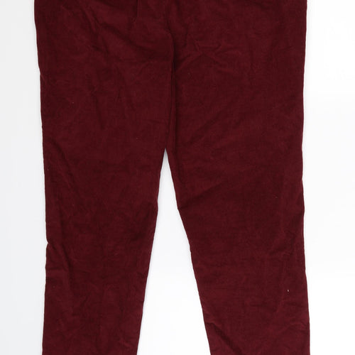 Moss Mens Brown  Corduroy Trousers  Size 34 L28 in