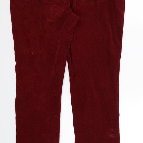 Mango Mens Brown  Corduroy Trousers  Size 38 L32 in