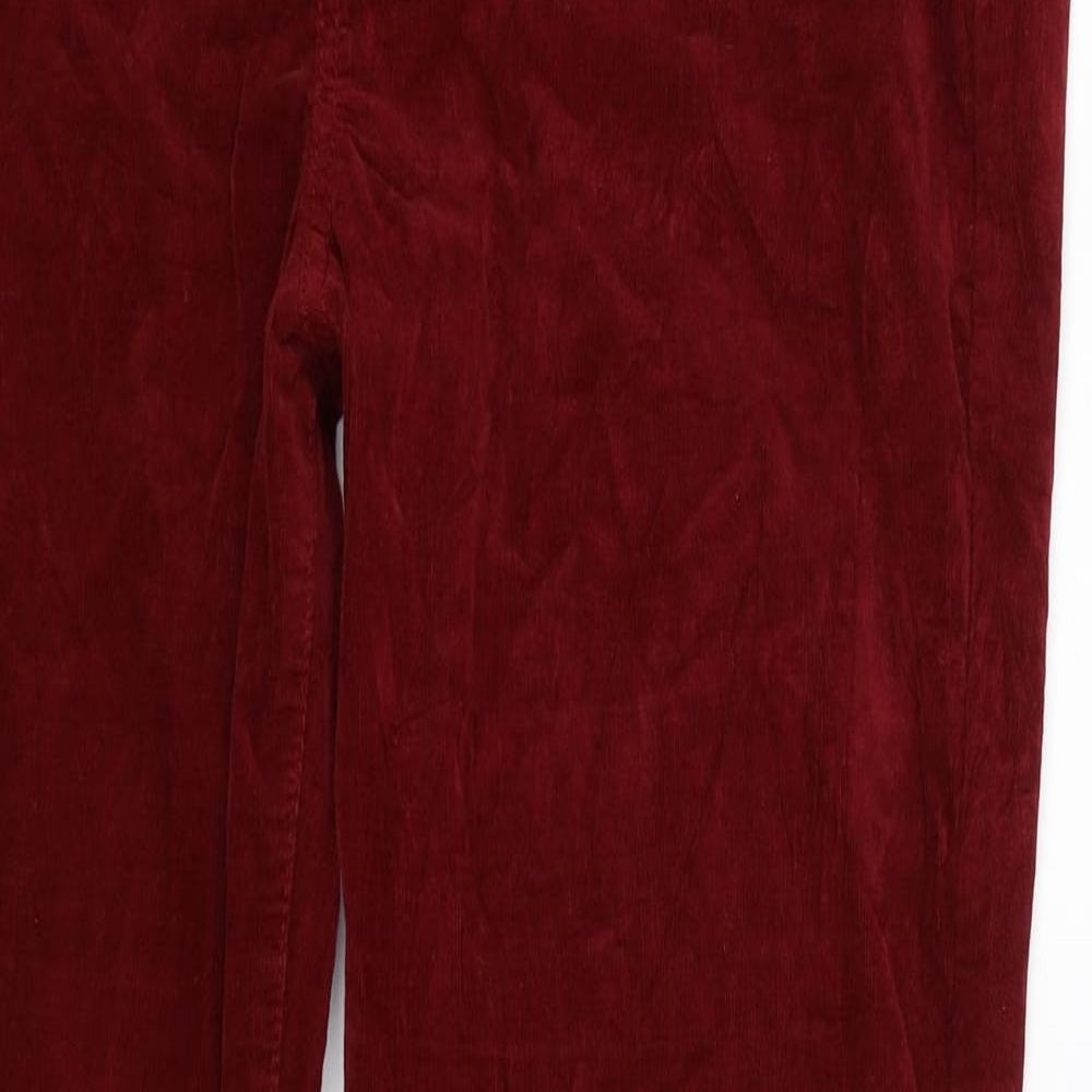 Mango Mens Brown  Corduroy Trousers  Size 38 L32 in