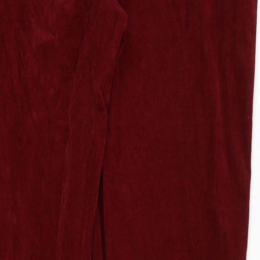 Mango Mens Brown  Corduroy Trousers  Size 38 L32 in