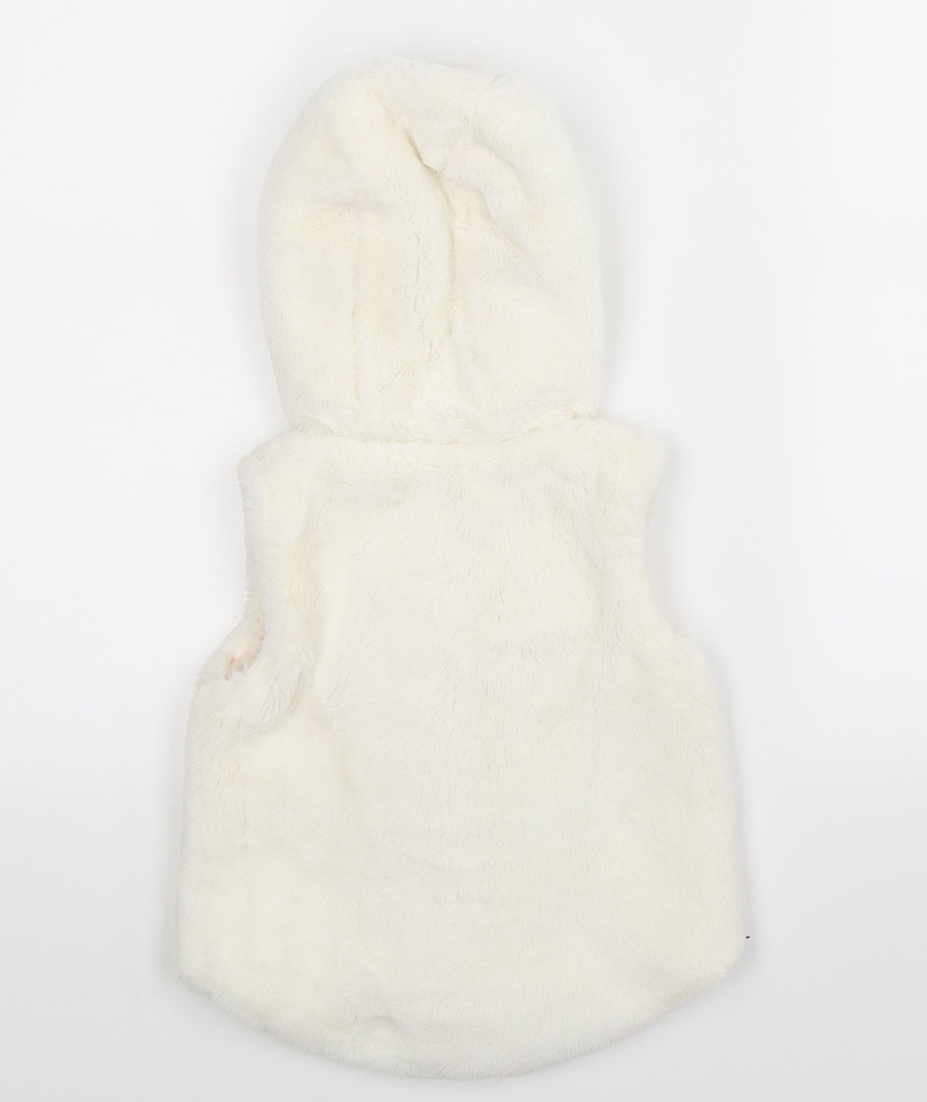 Young Dimension Girls White   Gilet Jacket Size 2-3 Years