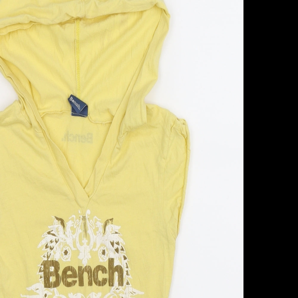 Bench Girls Yellow   Basic T-Shirt Size XS
