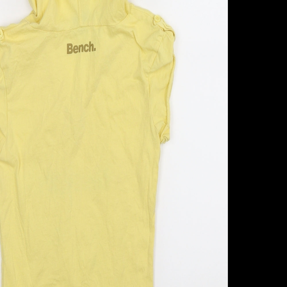 Bench Girls Yellow   Basic T-Shirt Size XS