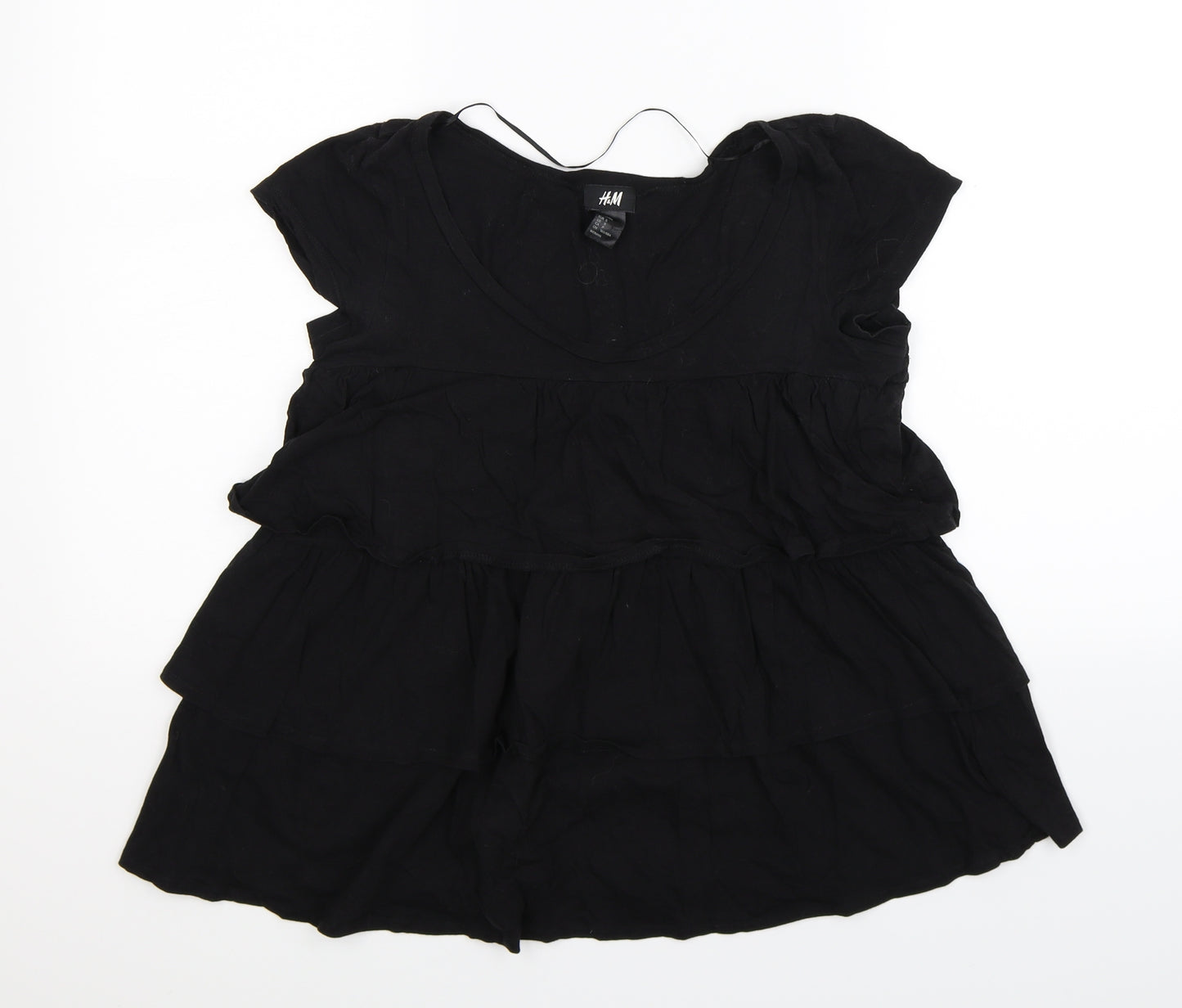 H&M Womens Black   Basic T-Shirt Size S