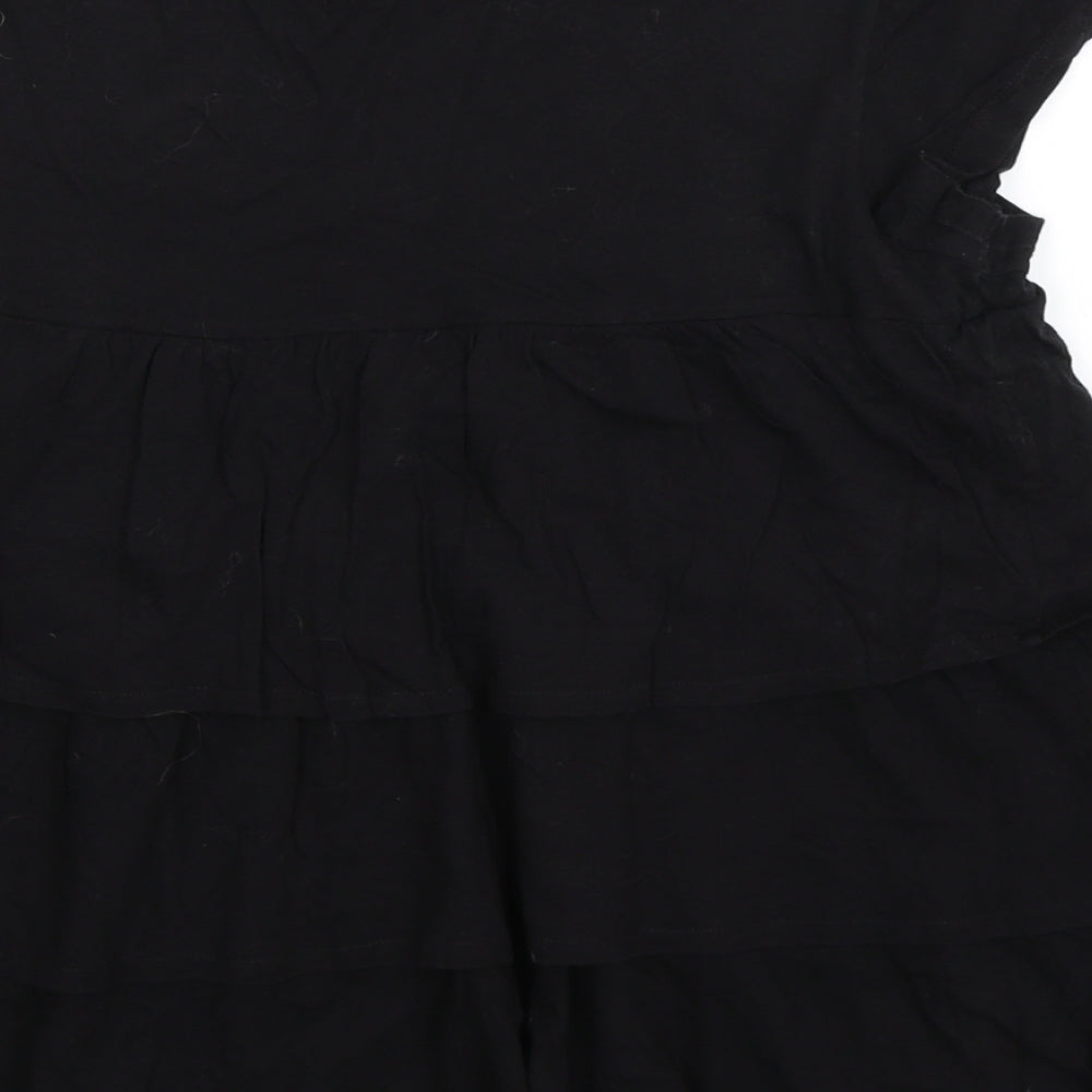 H&M Womens Black   Basic T-Shirt Size S
