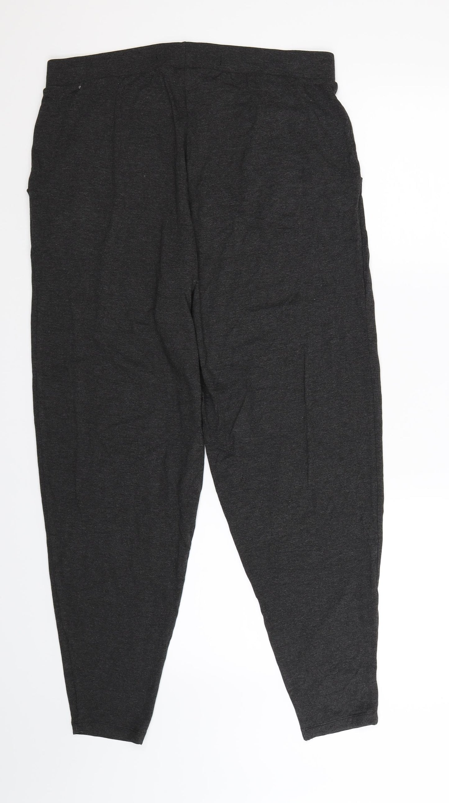Hareem Womens Grey   Sweatpants Trousers Size 14 L29 in