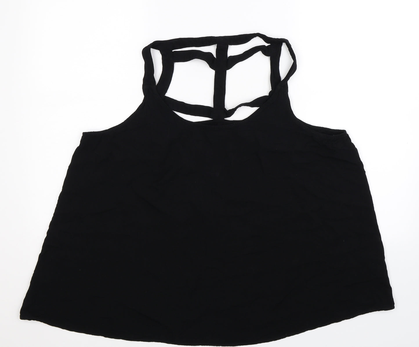 New Look Womens Black   Basic Tank Size 24