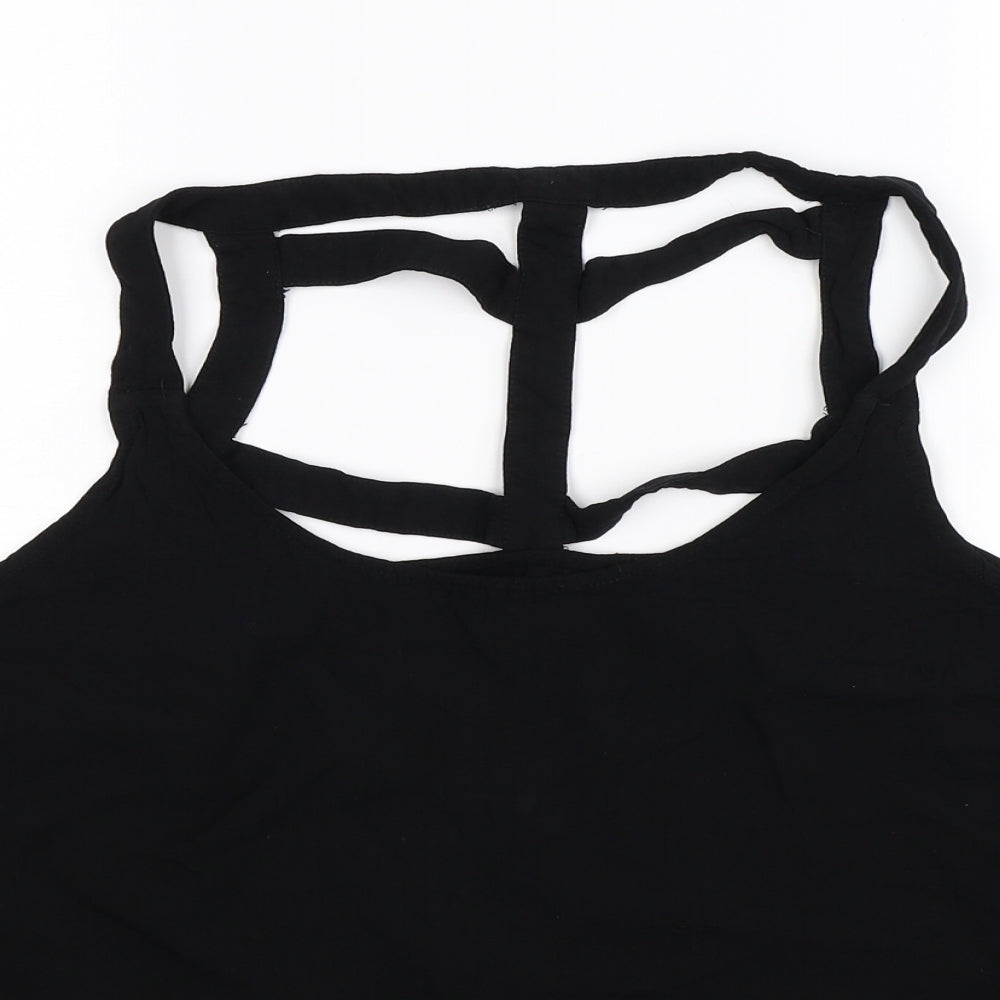 New Look Womens Black   Basic Tank Size 24
