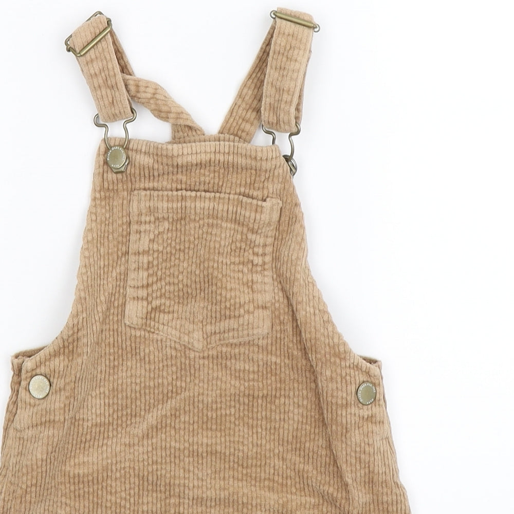 NEXT Girls Beige   Mini  Size 5-6 Years  - Dungaree