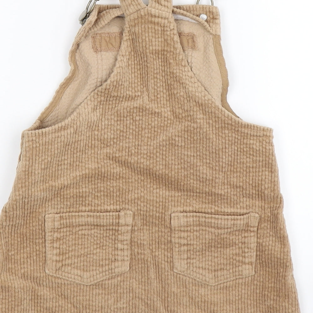 NEXT Girls Beige   Mini  Size 5-6 Years  - Dungaree