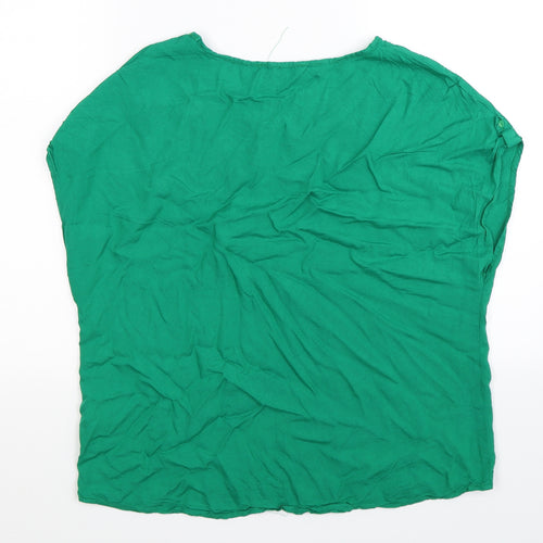 Primark Womens Green   Basic T-Shirt Size 18