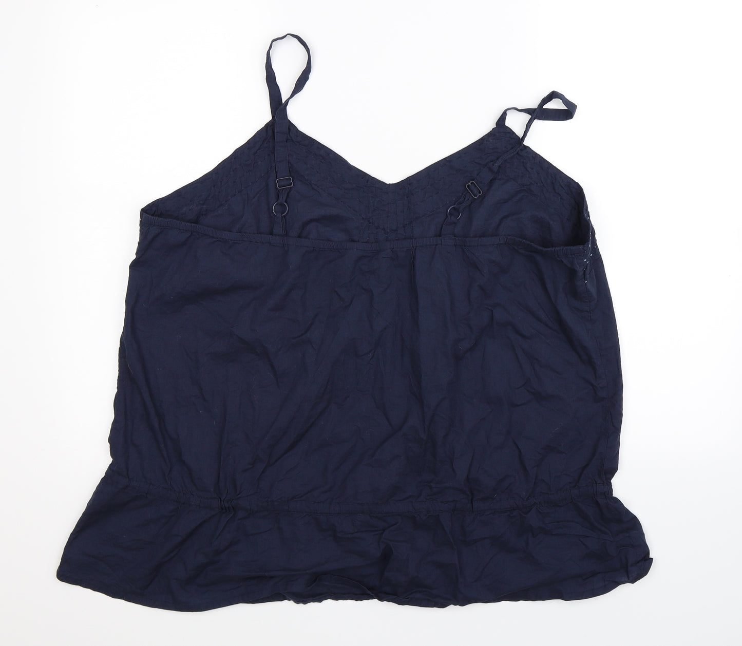 Marks and Spencer Womens Blue   Basic Tank Size 22