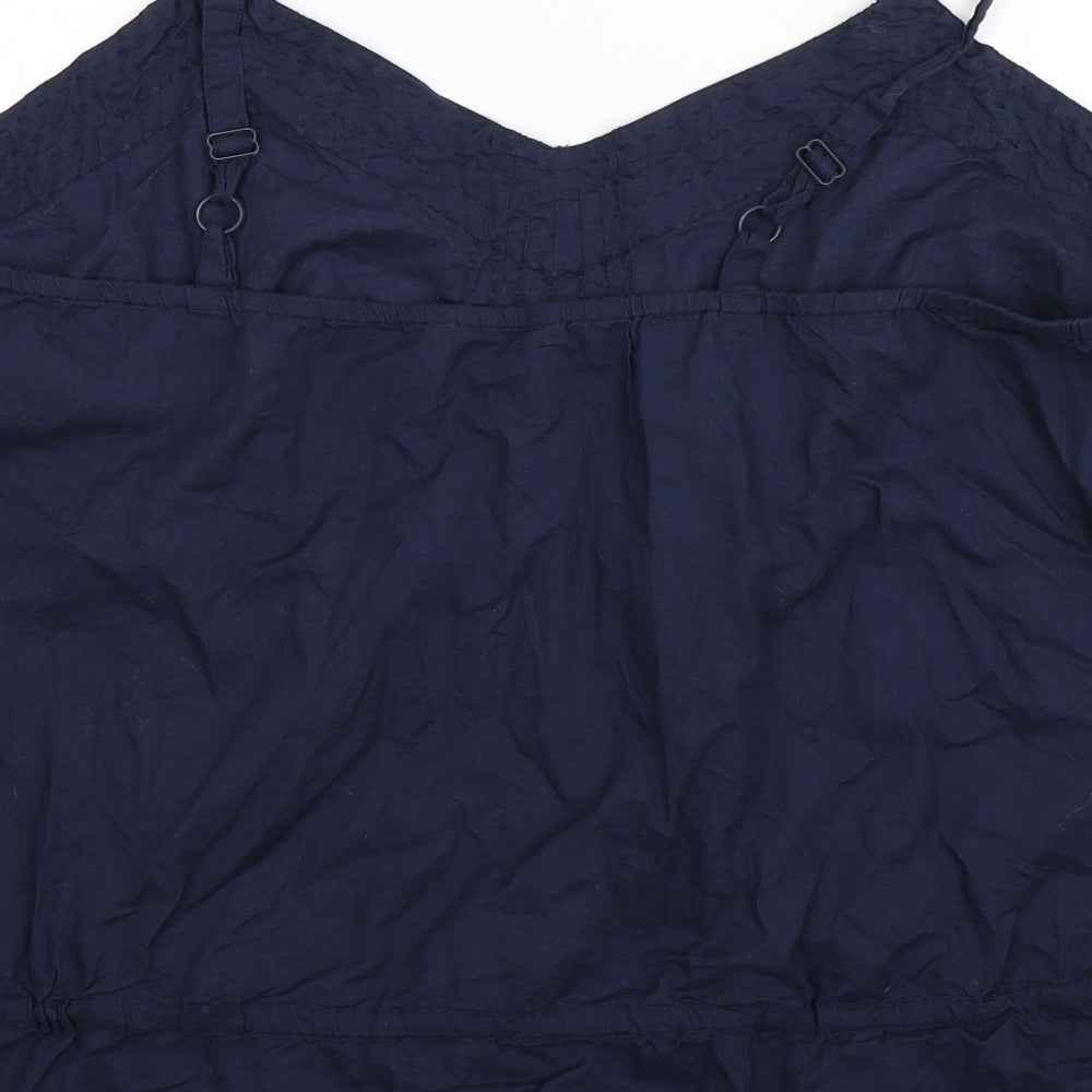 Marks and Spencer Womens Blue   Basic Tank Size 22