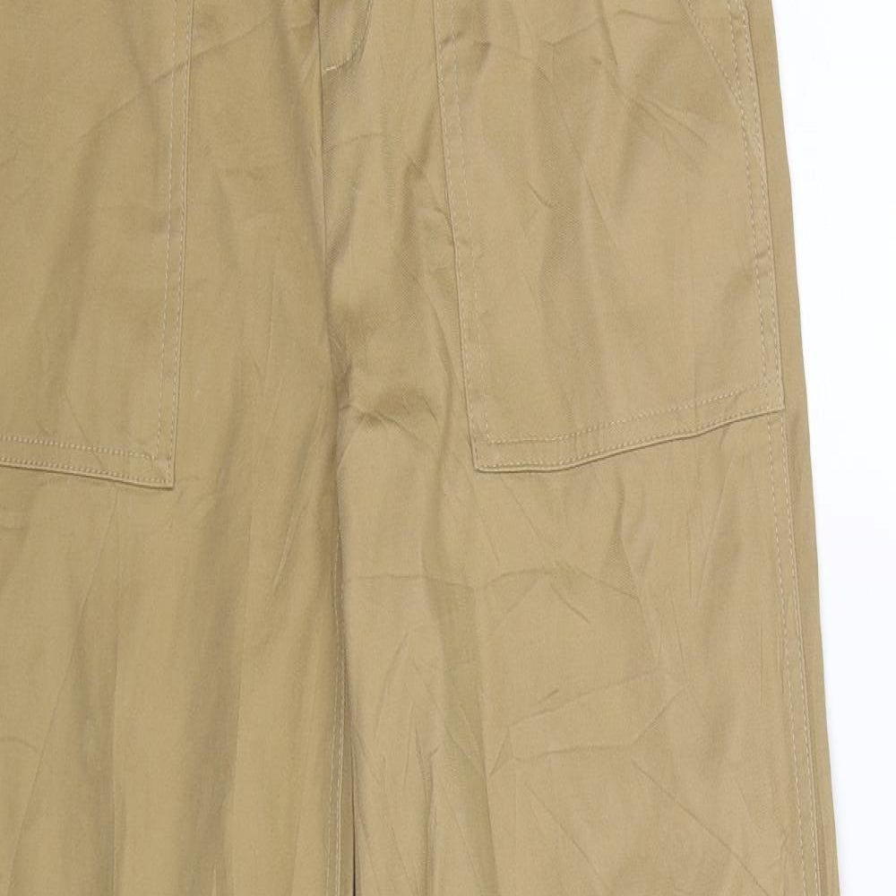 NEXT Womens Beige   Chino Trousers Size 6 L30 in