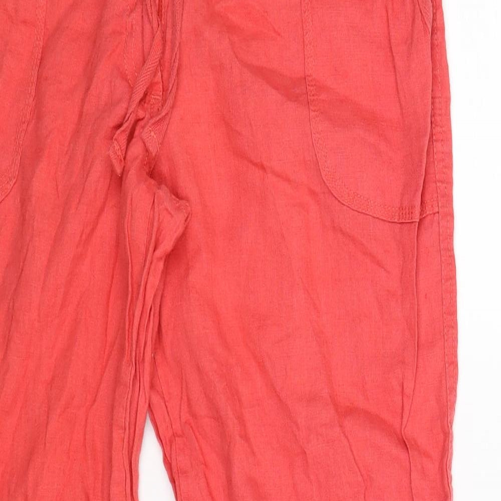 Atmosphere Womens Pink   Trousers  Size 12 L29 in
