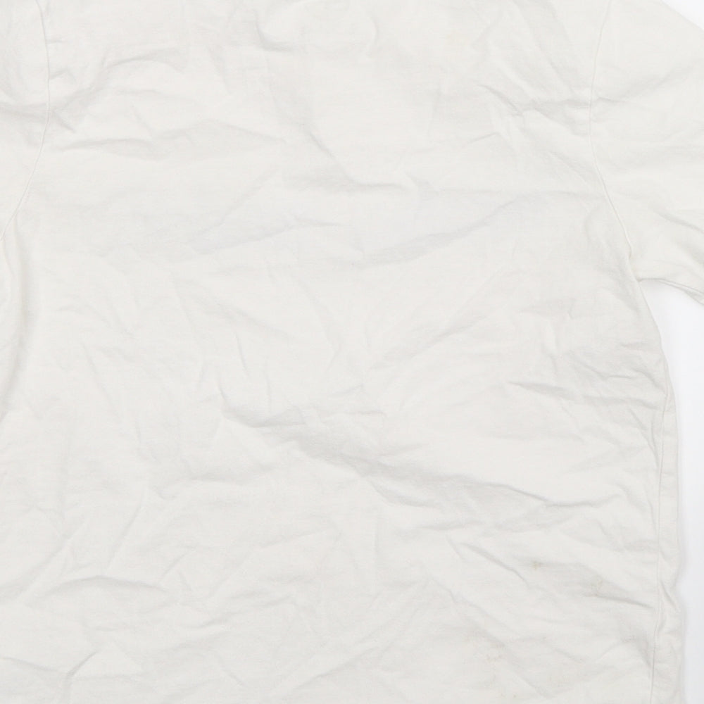 Timberland Boys White   Basic T-Shirt Size S