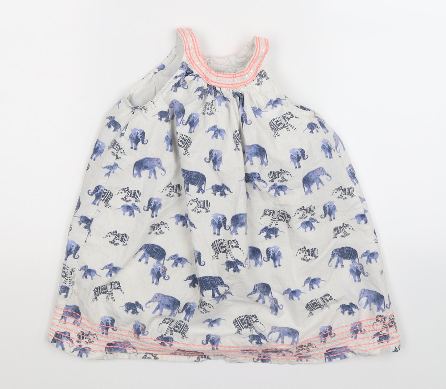 Debenhams Girls White   A-Line  Size 4 Years
