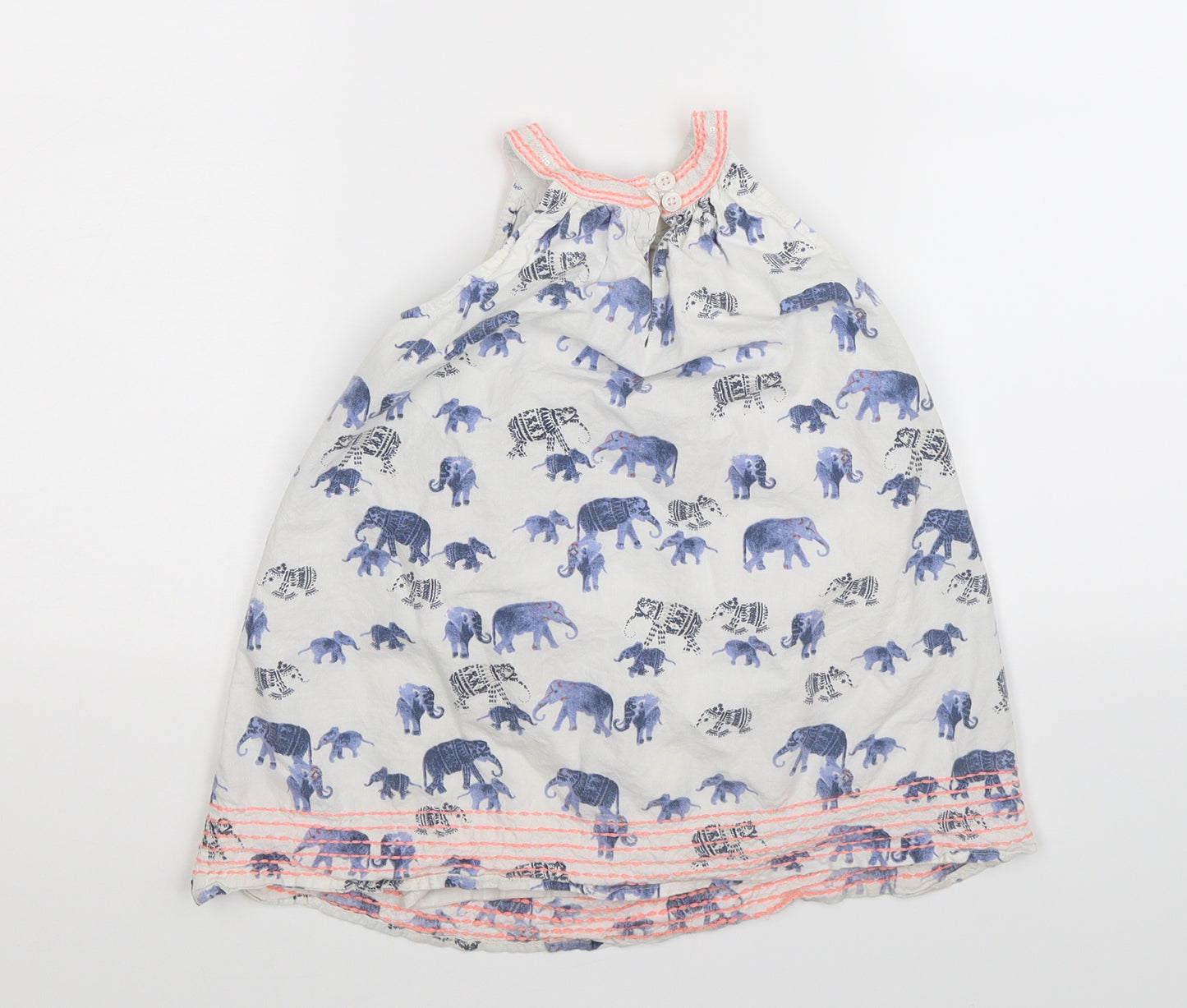 Debenhams Girls White   A-Line  Size 4 Years