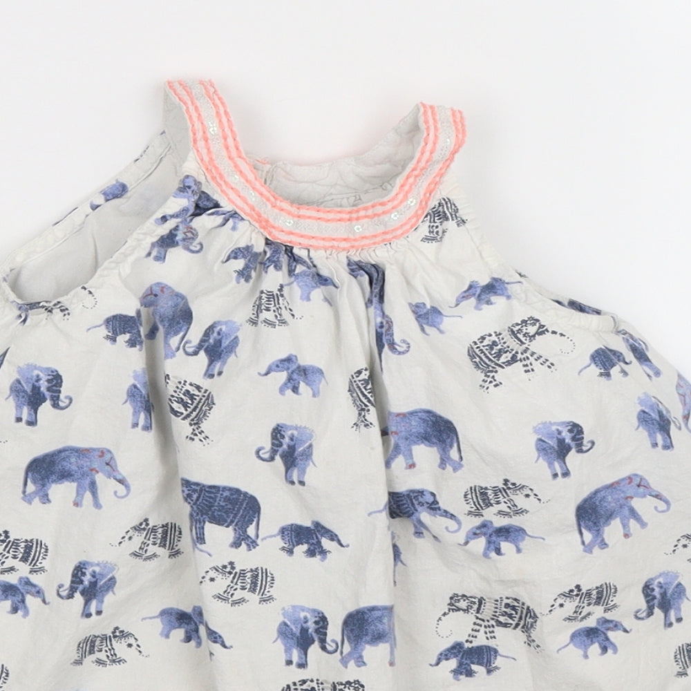 Debenhams Girls White   A-Line  Size 4 Years