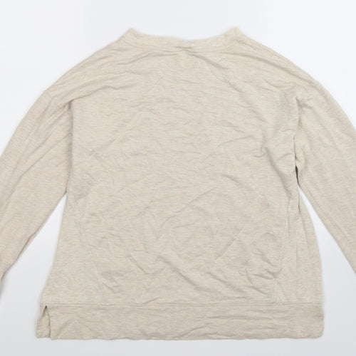 F&F Womens Ivory   Pullover Sweatshirt Size 14