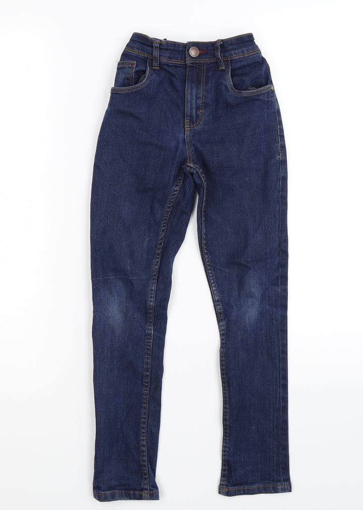 NEXT Girls Blue  Denim Skinny Jeans Size 8 Years