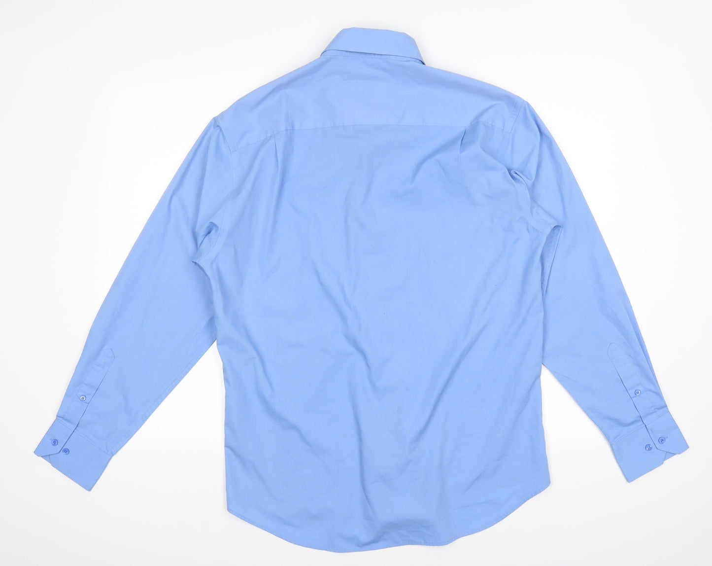 NEXT Mens Blue    Button-Up Size 15.5