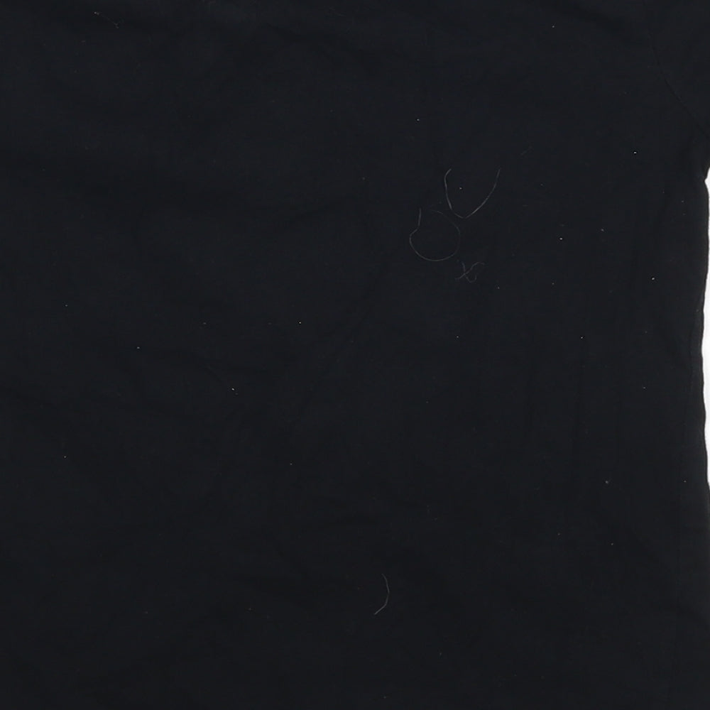 yd Girls Black   Basic T-Shirt Size 8-9 Years