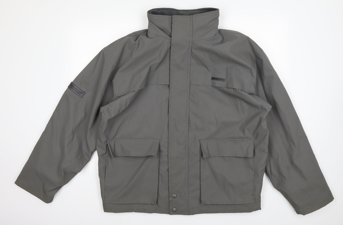 Eisenegger Mens Grey   Jacket Coat Size 2XL
