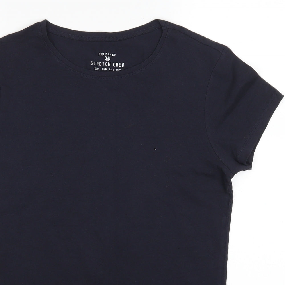 Primark Womens Blue   Basic T-Shirt Size M