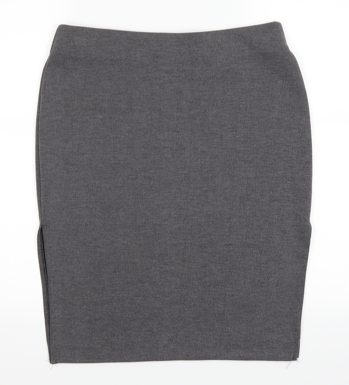 Preworn Womens Grey   A-Line Skirt Size 29 in