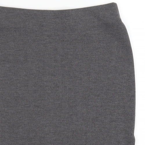 Preworn Womens Grey   A-Line Skirt Size 29 in
