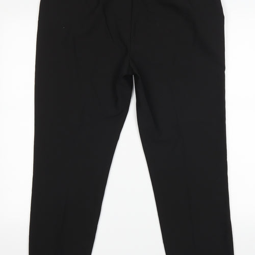 George Womens Black   Trousers  Size 12 L27 in