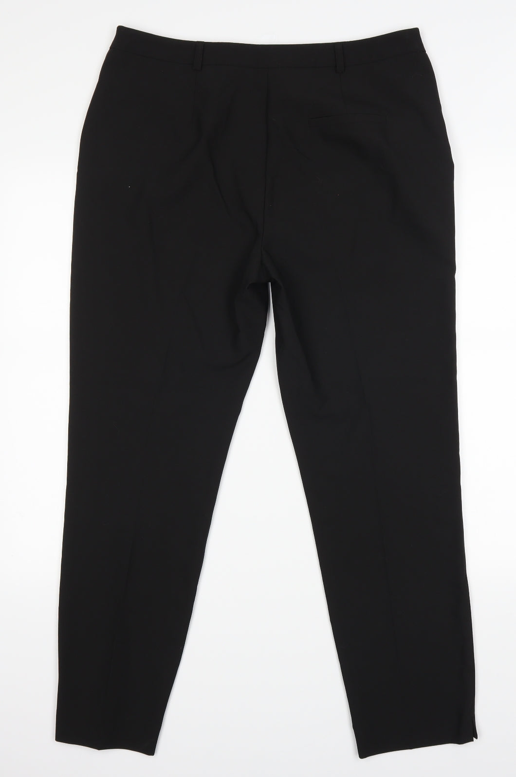 George Womens Black   Trousers  Size 12 L27 in