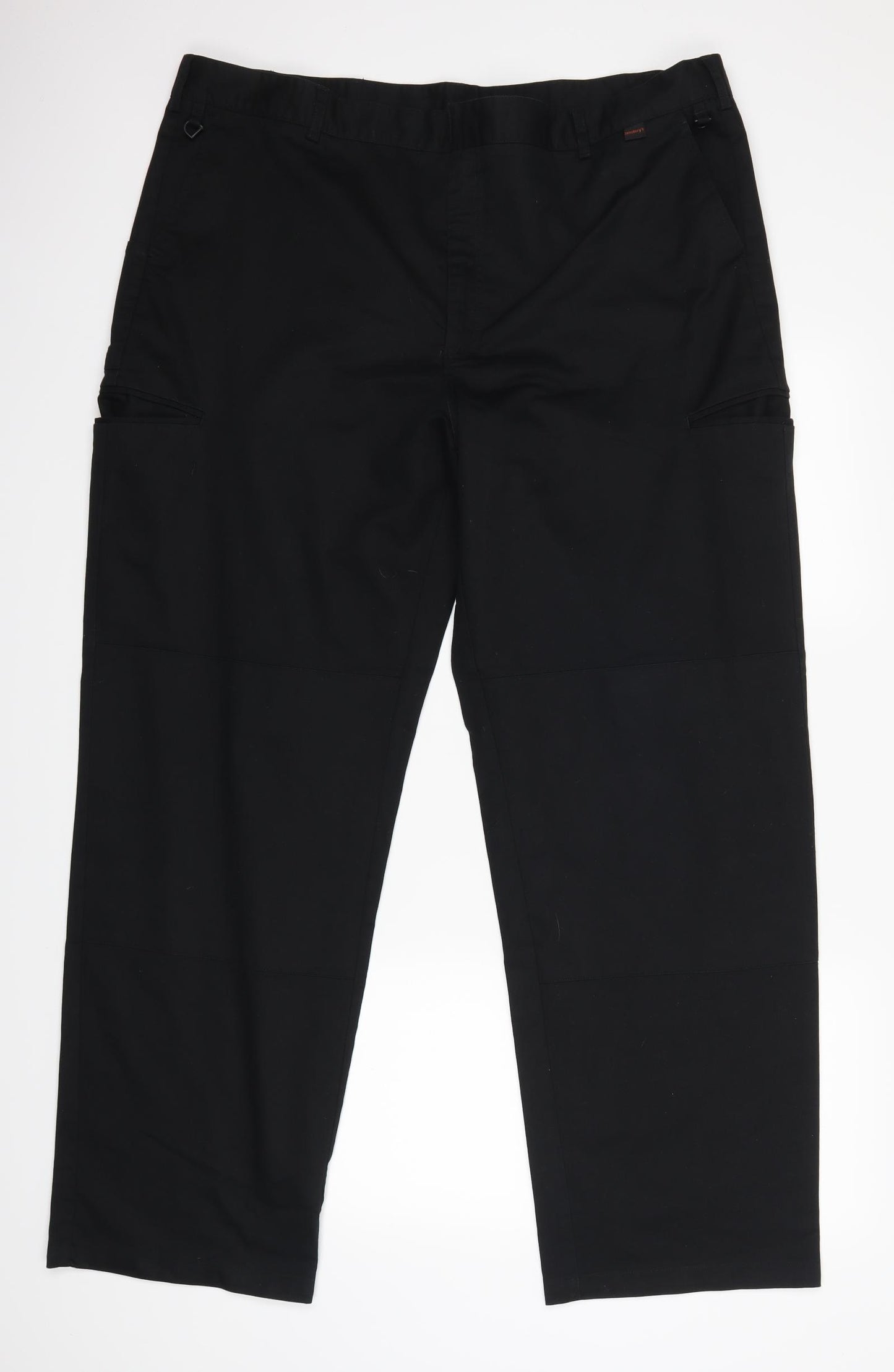 Dimensions Mens Black   Trousers  Size 44 L30 in - sainsburys
