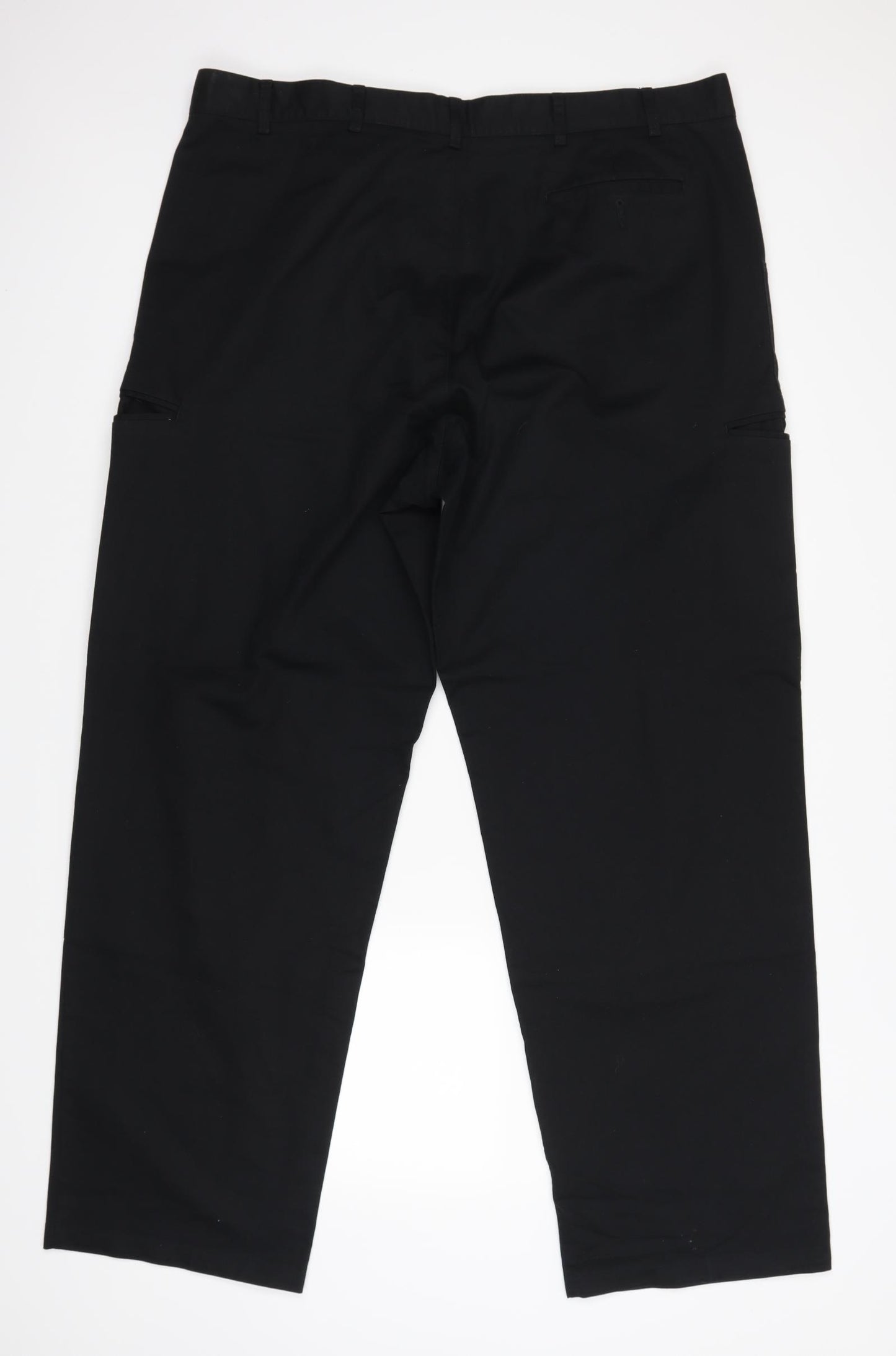 Dimensions Mens Black   Trousers  Size 44 L30 in - sainsburys