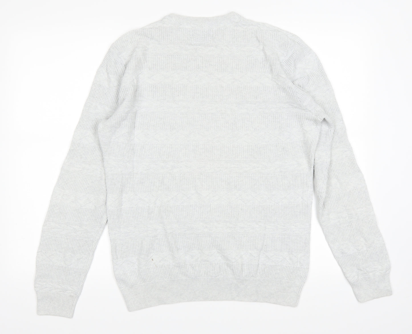 tu  Mens Grey   Pullover Jumper Size S