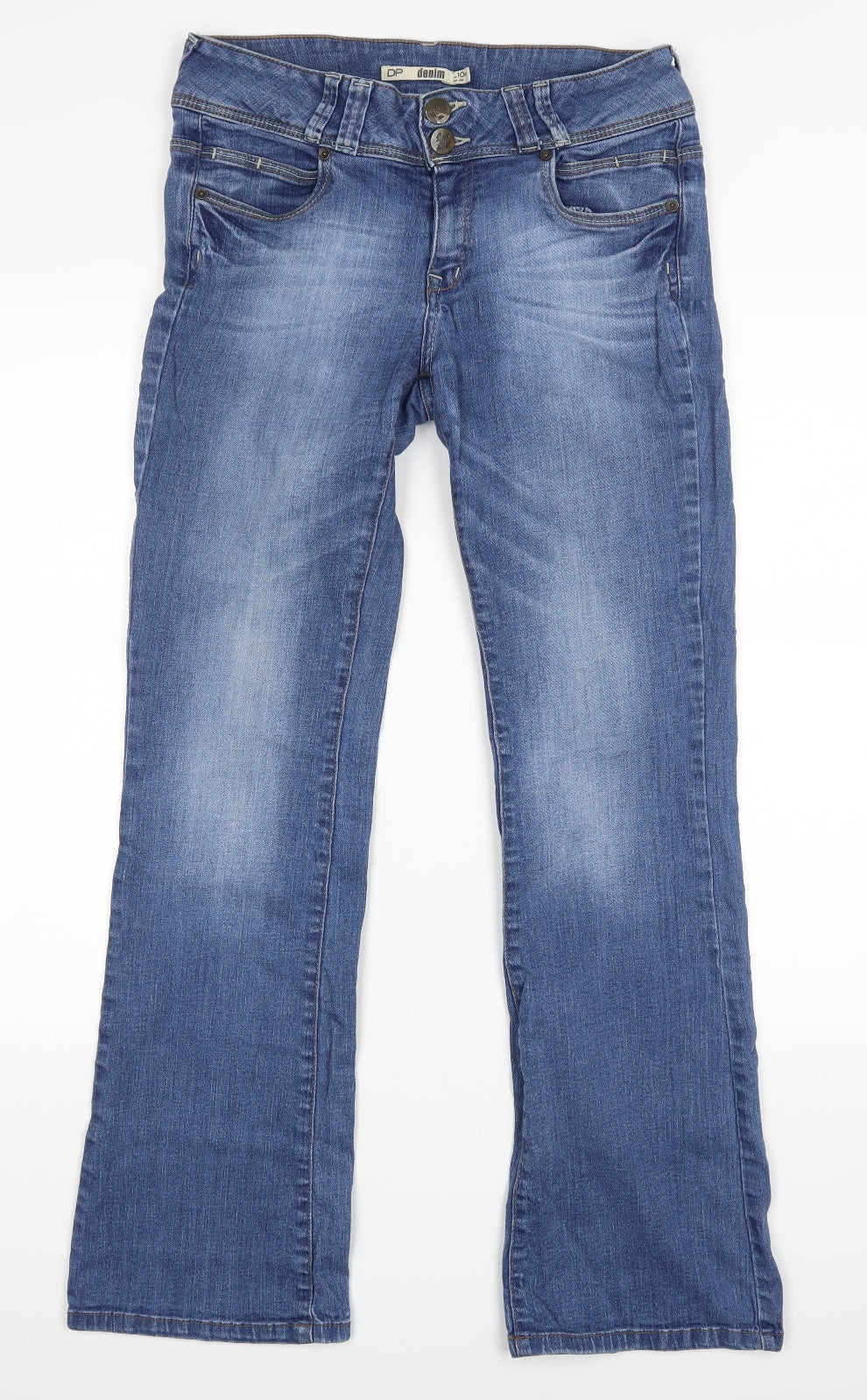 Dorothy Perkins Womens Blue   Bootcut Jeans Size 10 L29 in