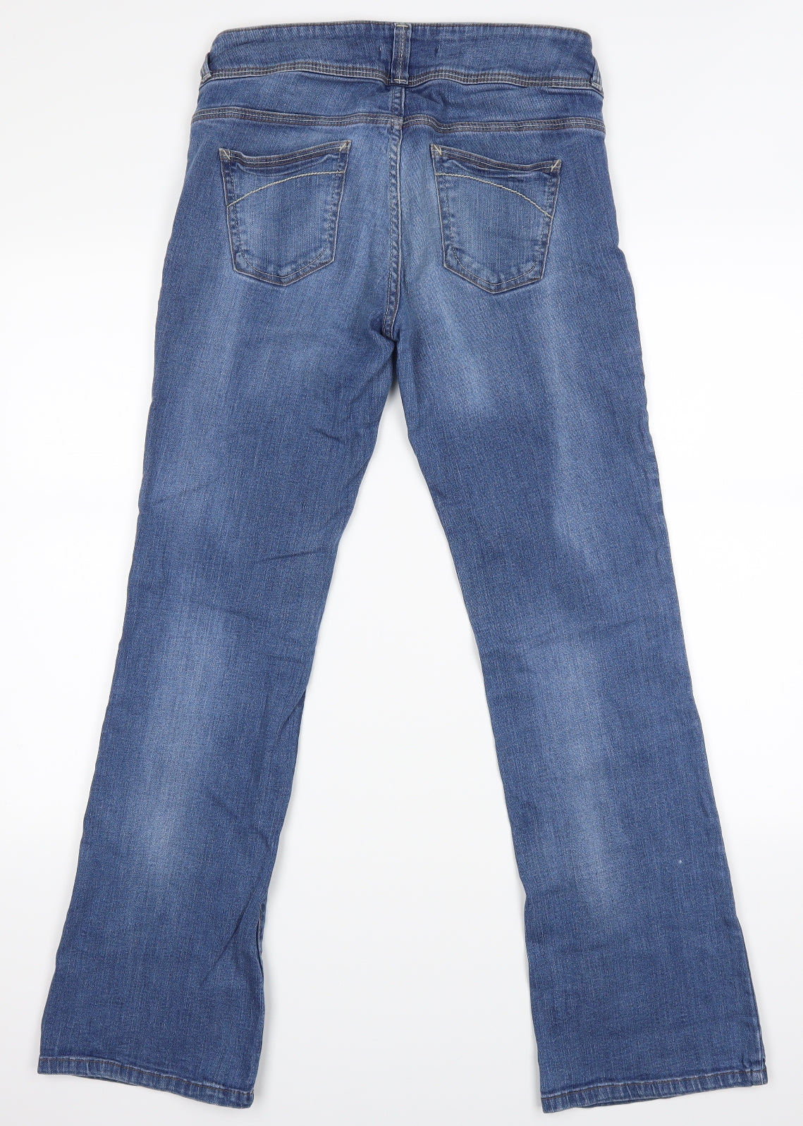 Dorothy Perkins Womens Blue   Bootcut Jeans Size 10 L29 in