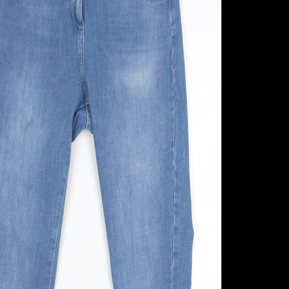 NEXT Womens Blue   Skinny Jeans Size 14 L26 in