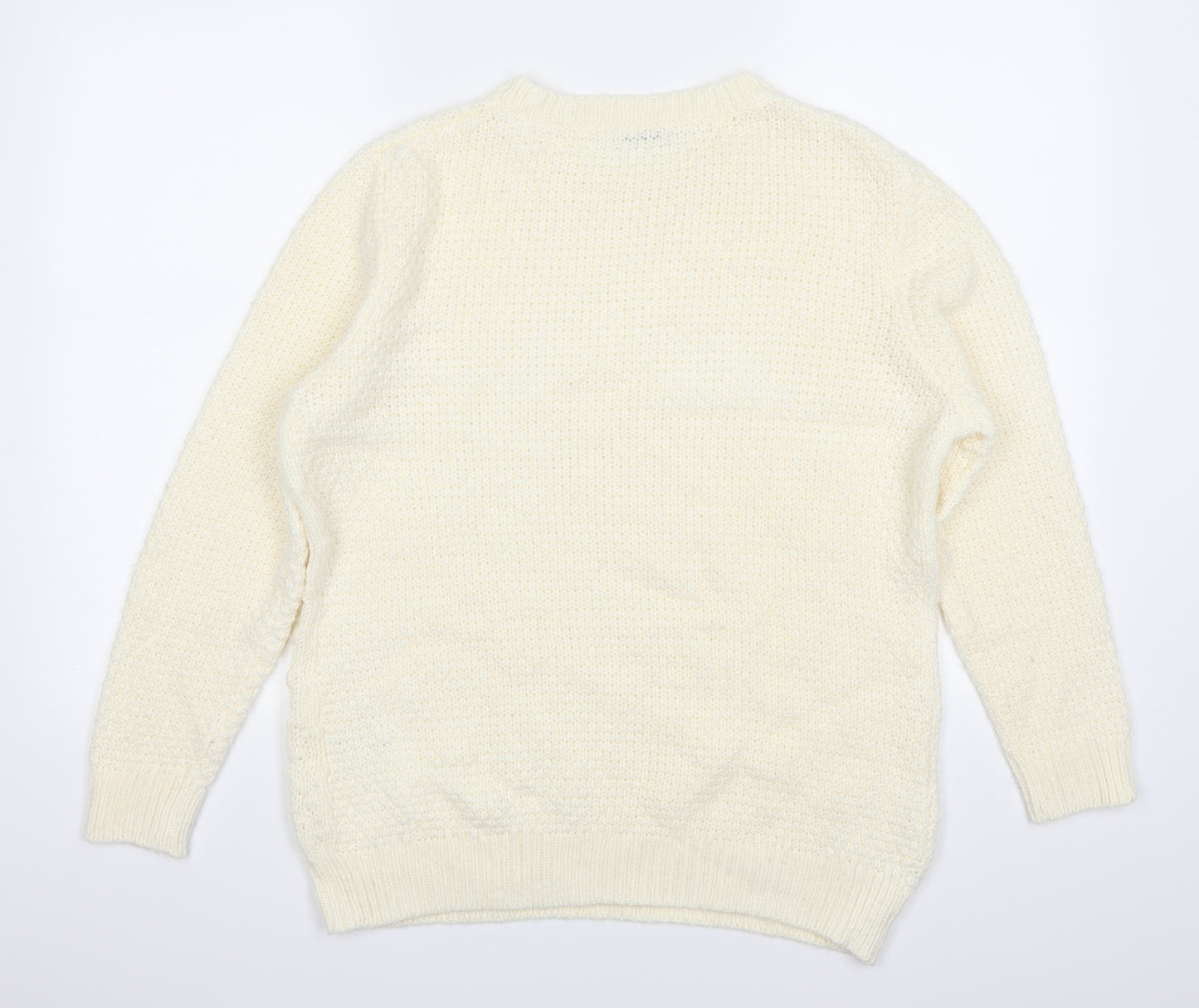 Damart Womens Ivory   Pullover Jumper Size 14