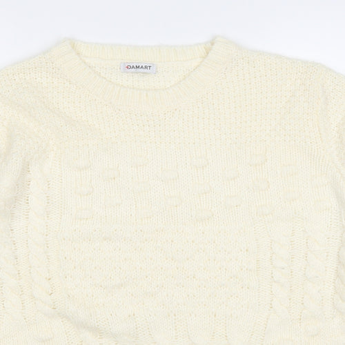 Damart Womens Ivory   Pullover Jumper Size 14