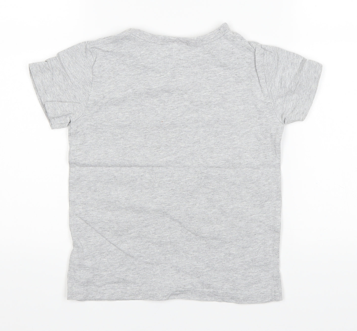 Stone Rose Boys Grey   Basic T-Shirt Size 3-4 Years