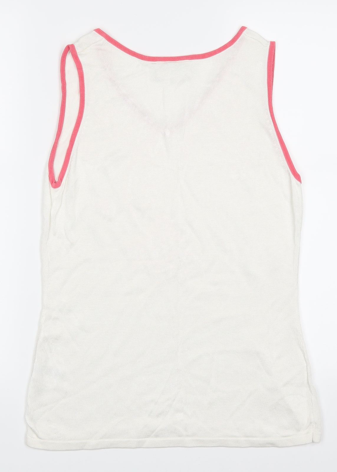 collection Womens White   Basic Tank Size 14