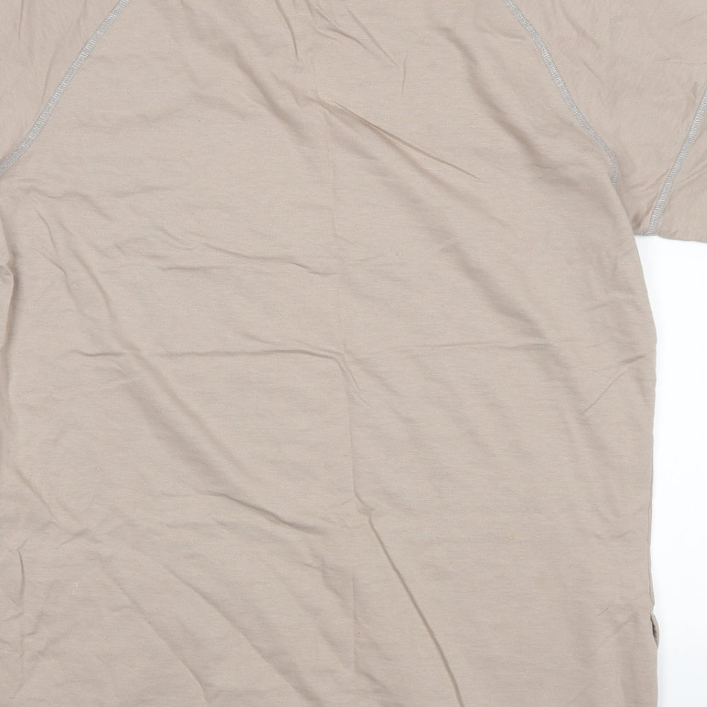 adidas Mens Brown    T-Shirt Size S